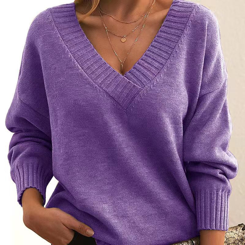 Jersey de Punto Cuello en V