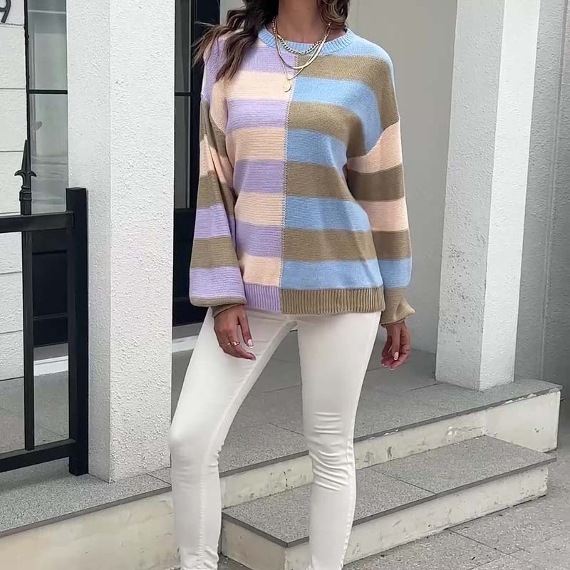 Jersey de Rayas Color Block