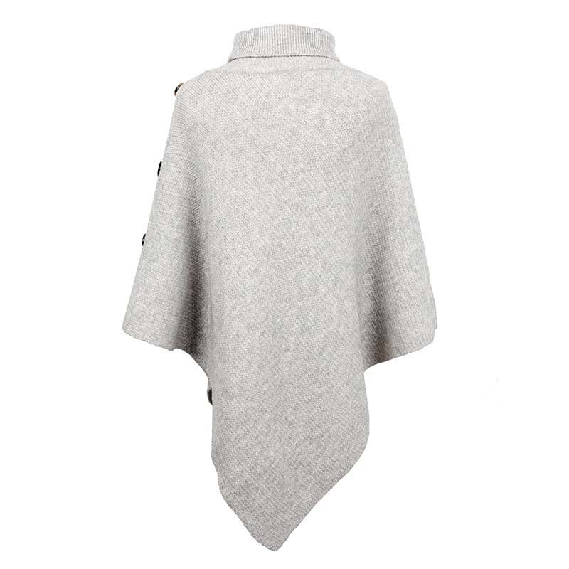 Jersey de Cuello Vuelto con Botones