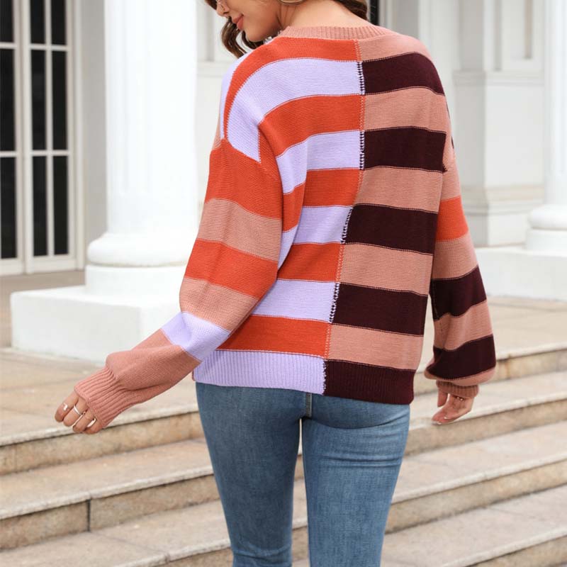 Jersey de Rayas Color Block