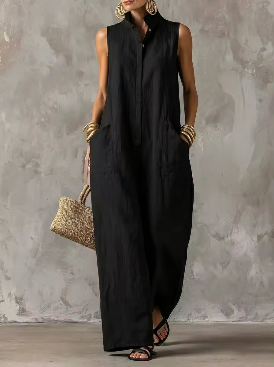 Mono Elegante sin Mangas