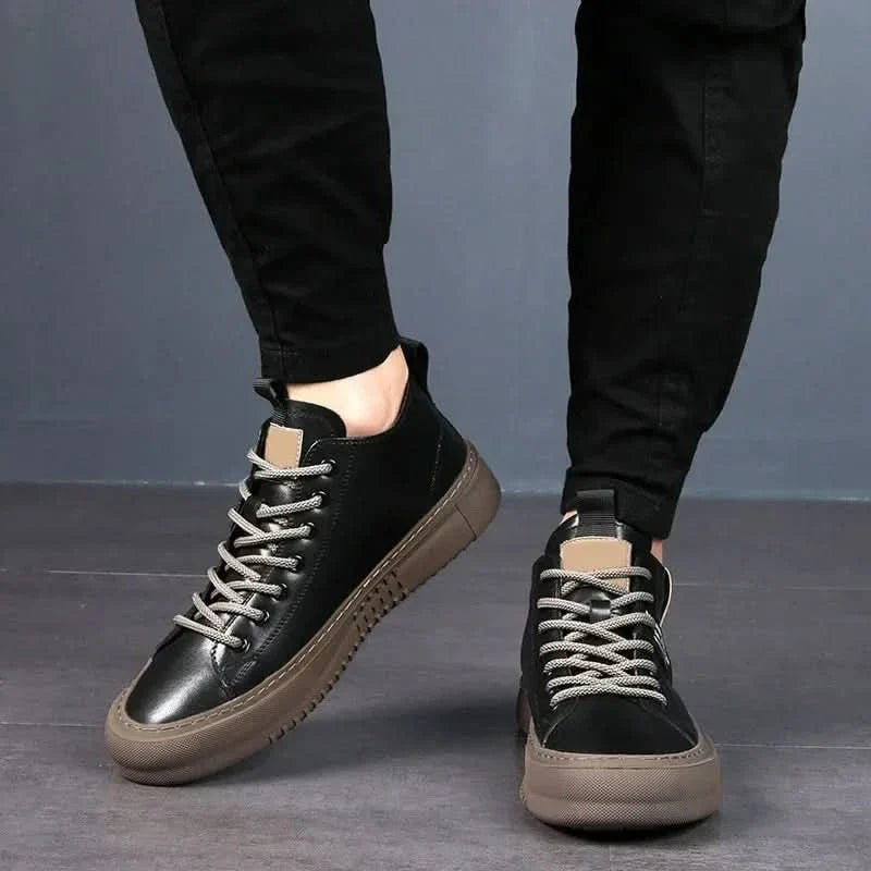 MARSTON COURT - Zapatillas de Cuero Premium