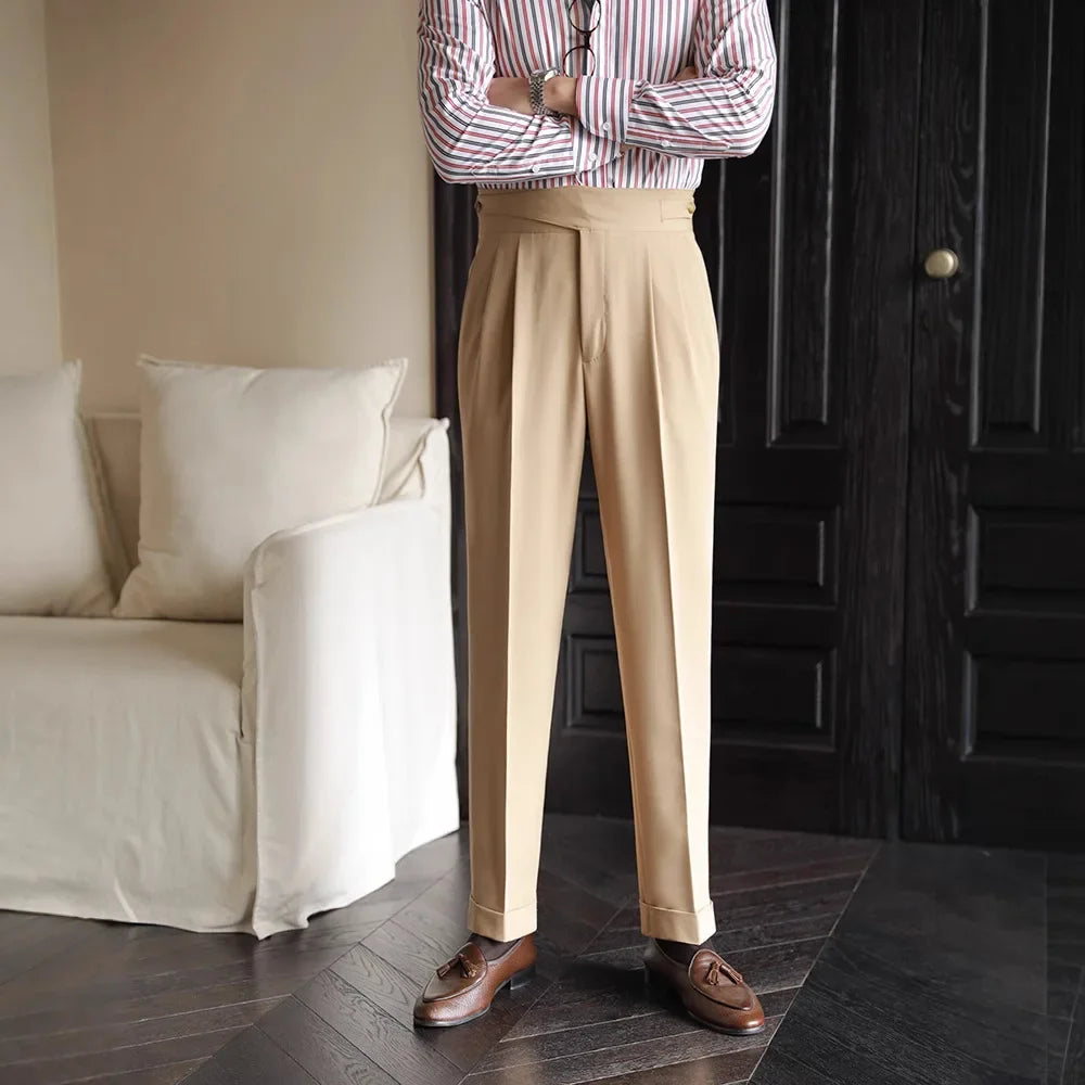 Adams - Pantalones De Vestir Con Plisado