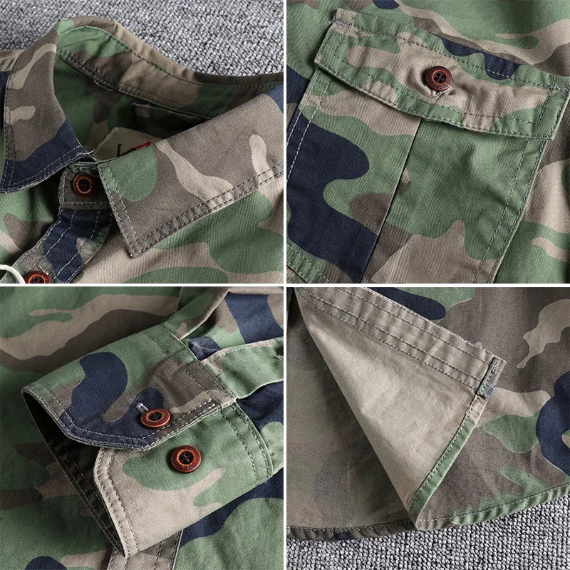 Camisa Camuflaje