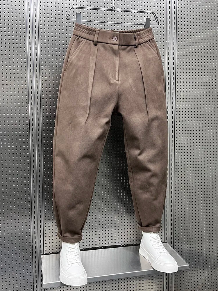 Marcin | Pantalón Melange de Elegancia Contemporánea