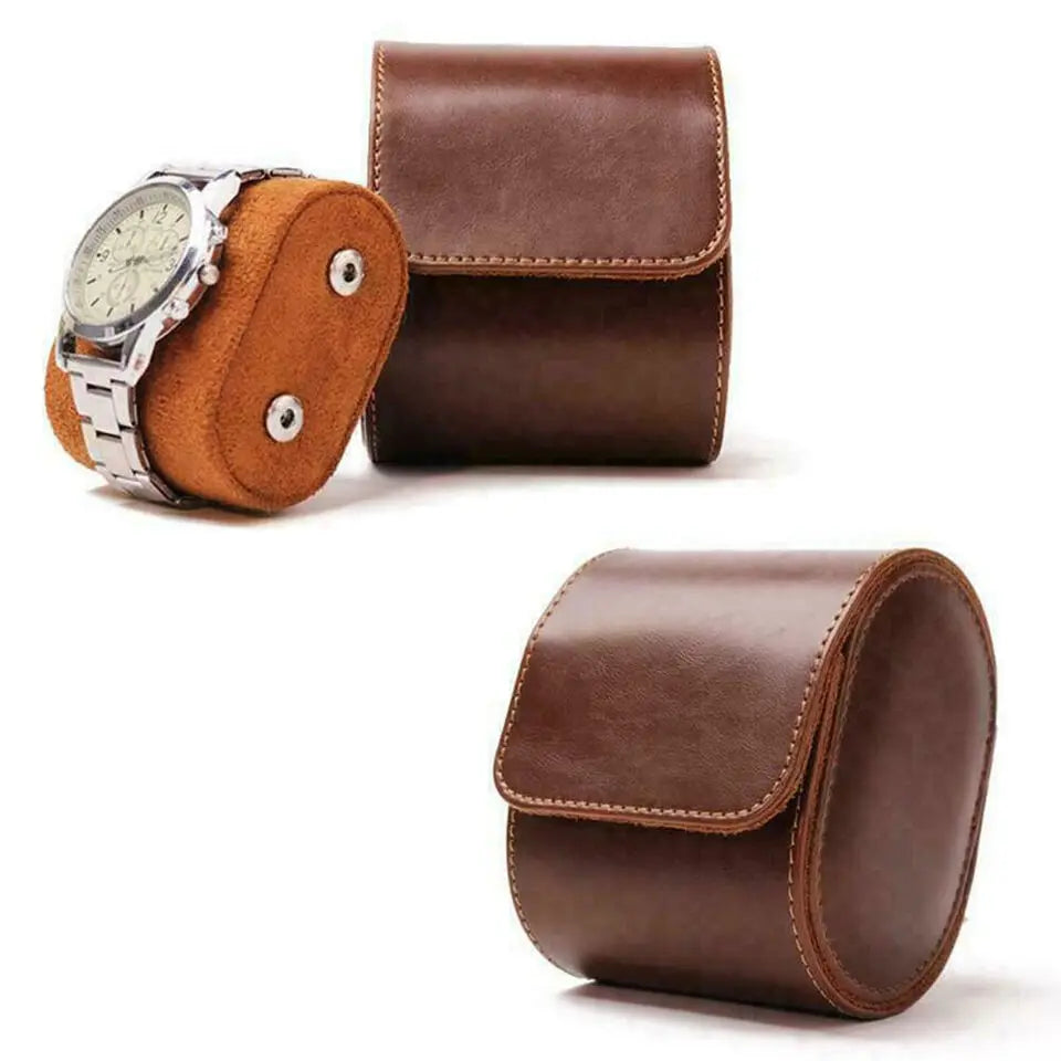 Estuche de Reloj | Piel Vintage Premium