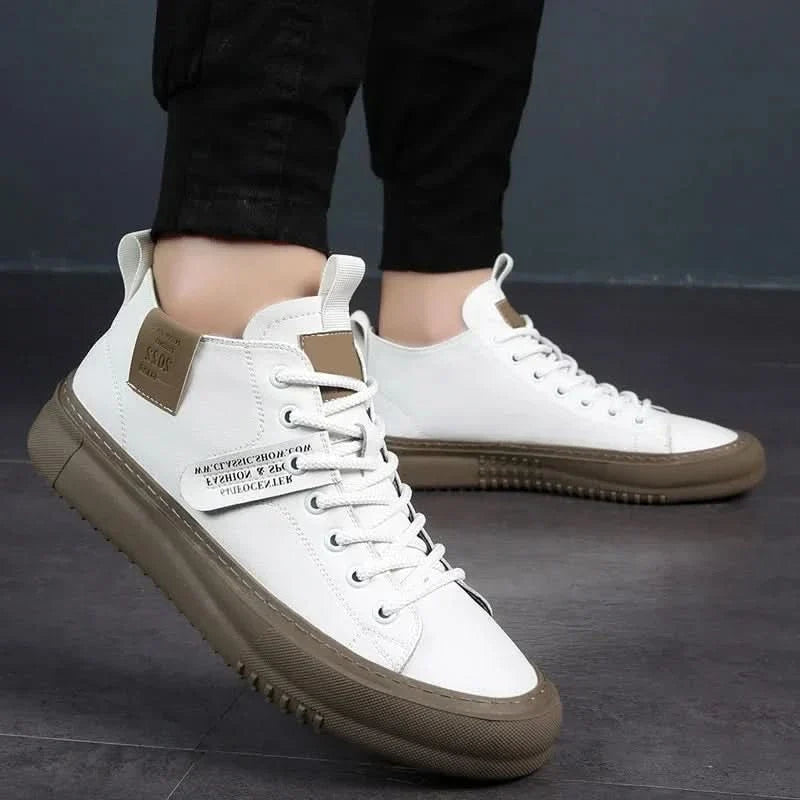 MARSTON COURT - Zapatillas de Cuero Premium