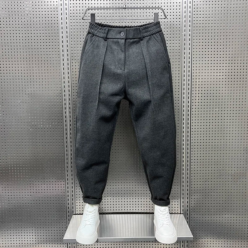 Marcin | Pantalón Melange de Elegancia Contemporánea