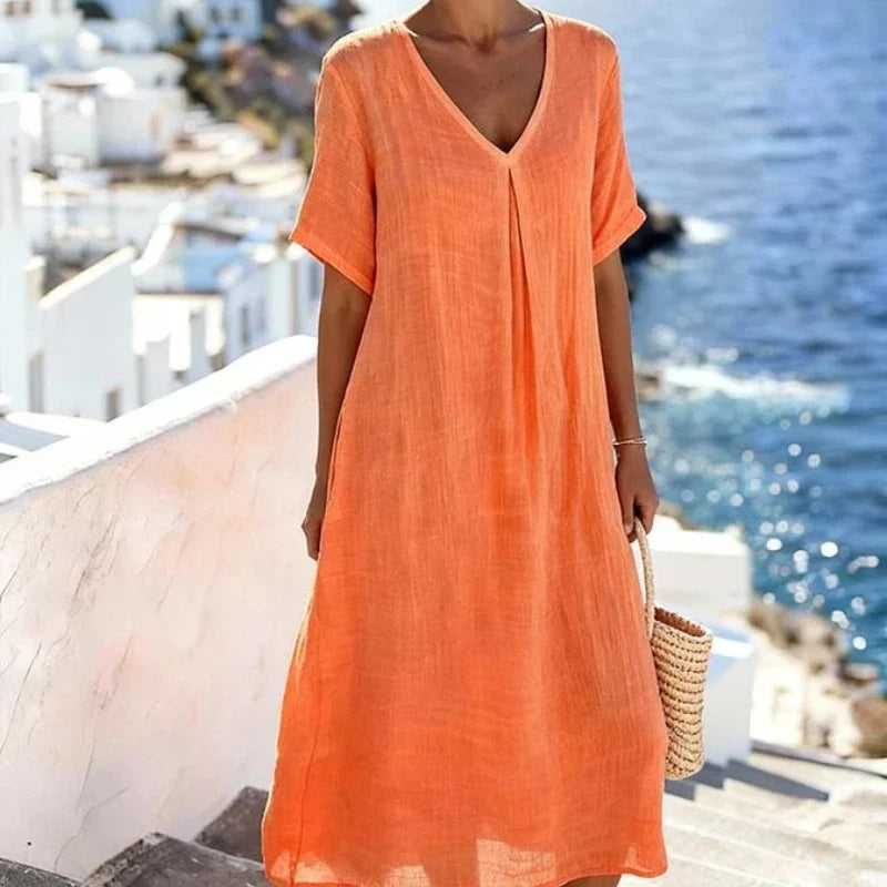 Carolina | Vestido Largo Holgado