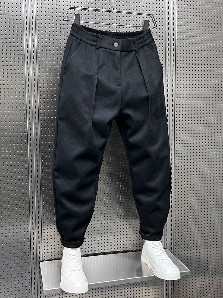 Marcin | Pantalón Melange de Elegancia Contemporánea
