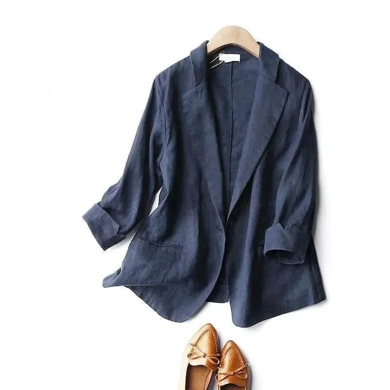 Blazer Alena de Lino