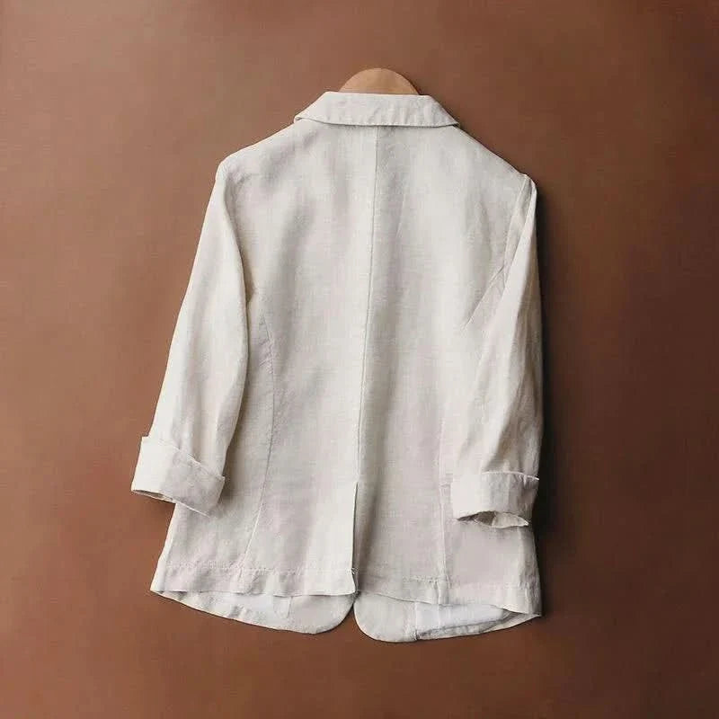 Blazer Alena de Lino