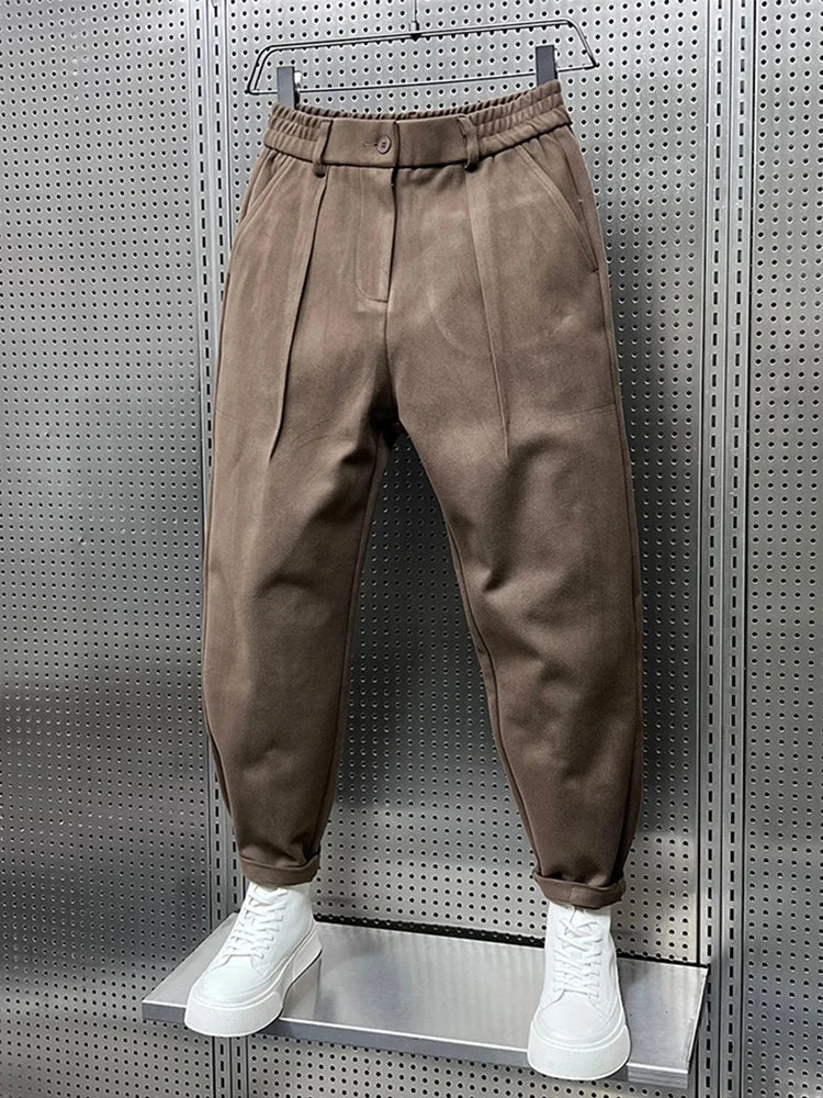 Marcin | Pantalón Melange de Elegancia Contemporánea