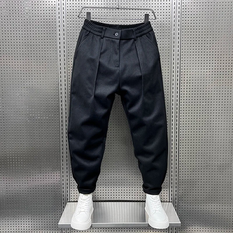 Marcin | Pantalón Melange de Elegancia Contemporánea
