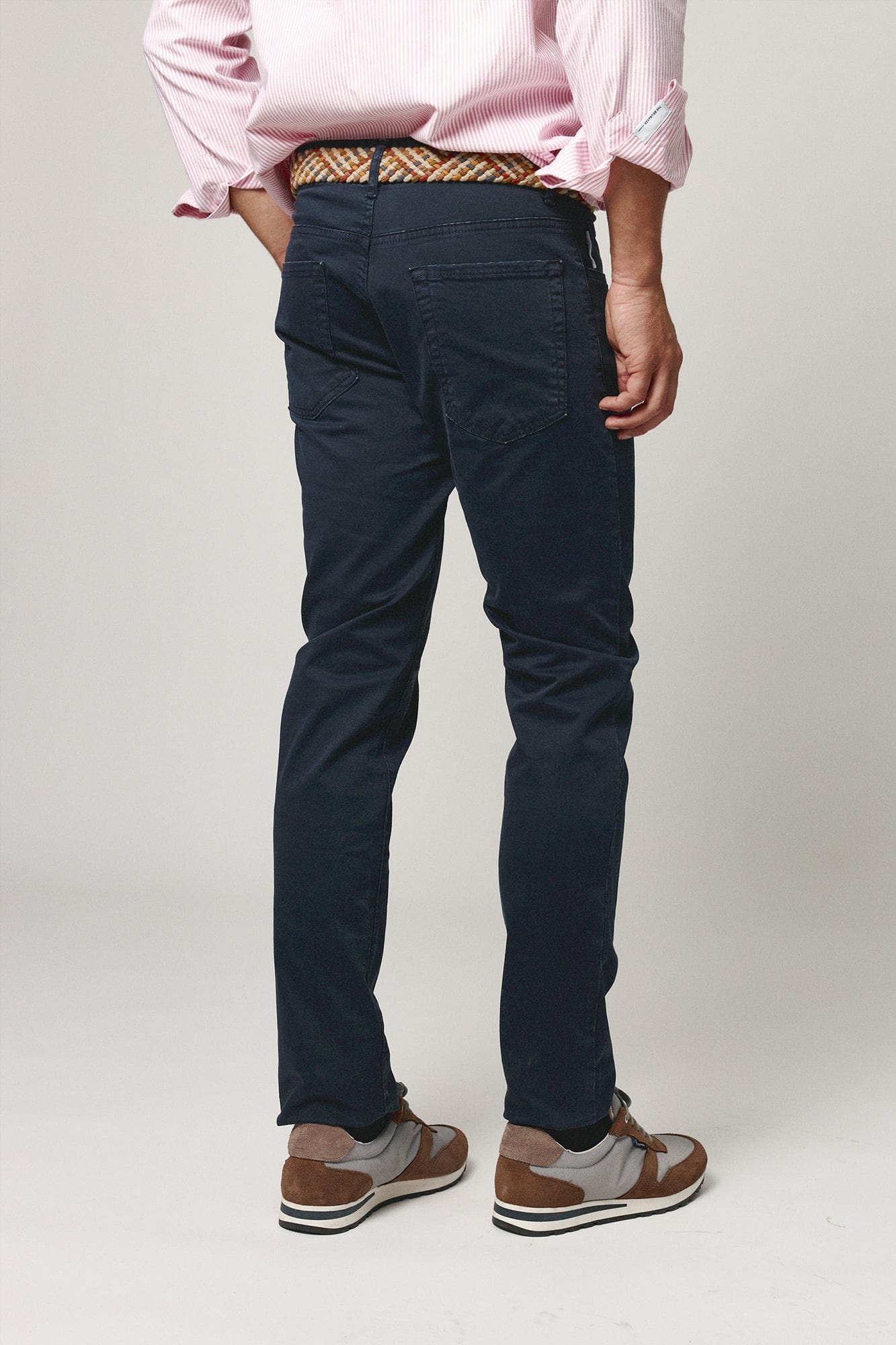 Pantalón algodón Azul Marino