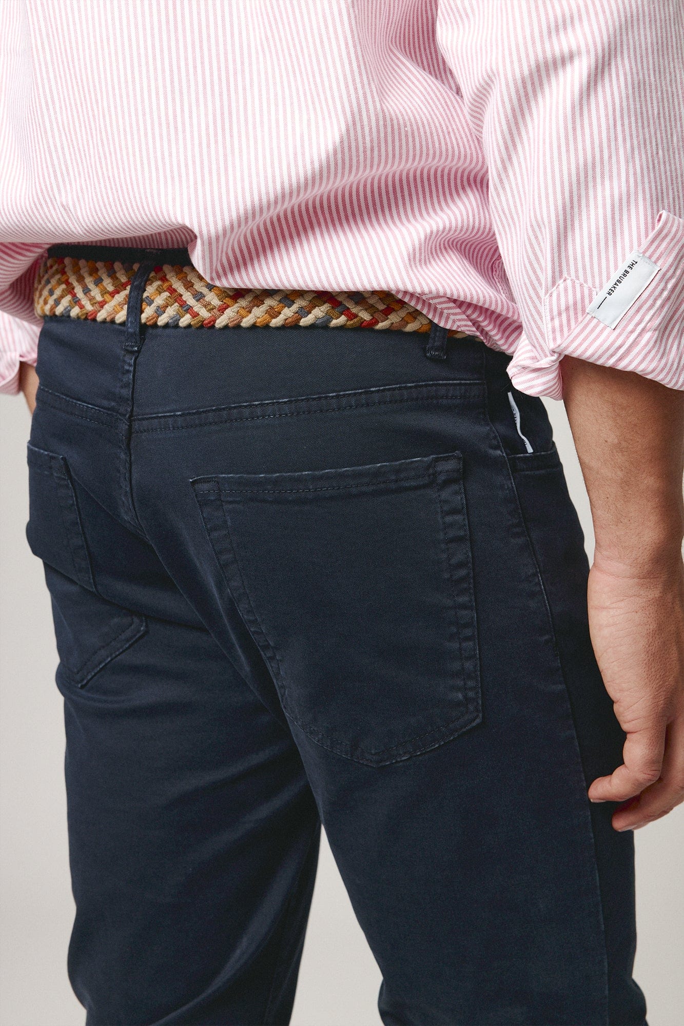 Pantalón algodón Azul Marino