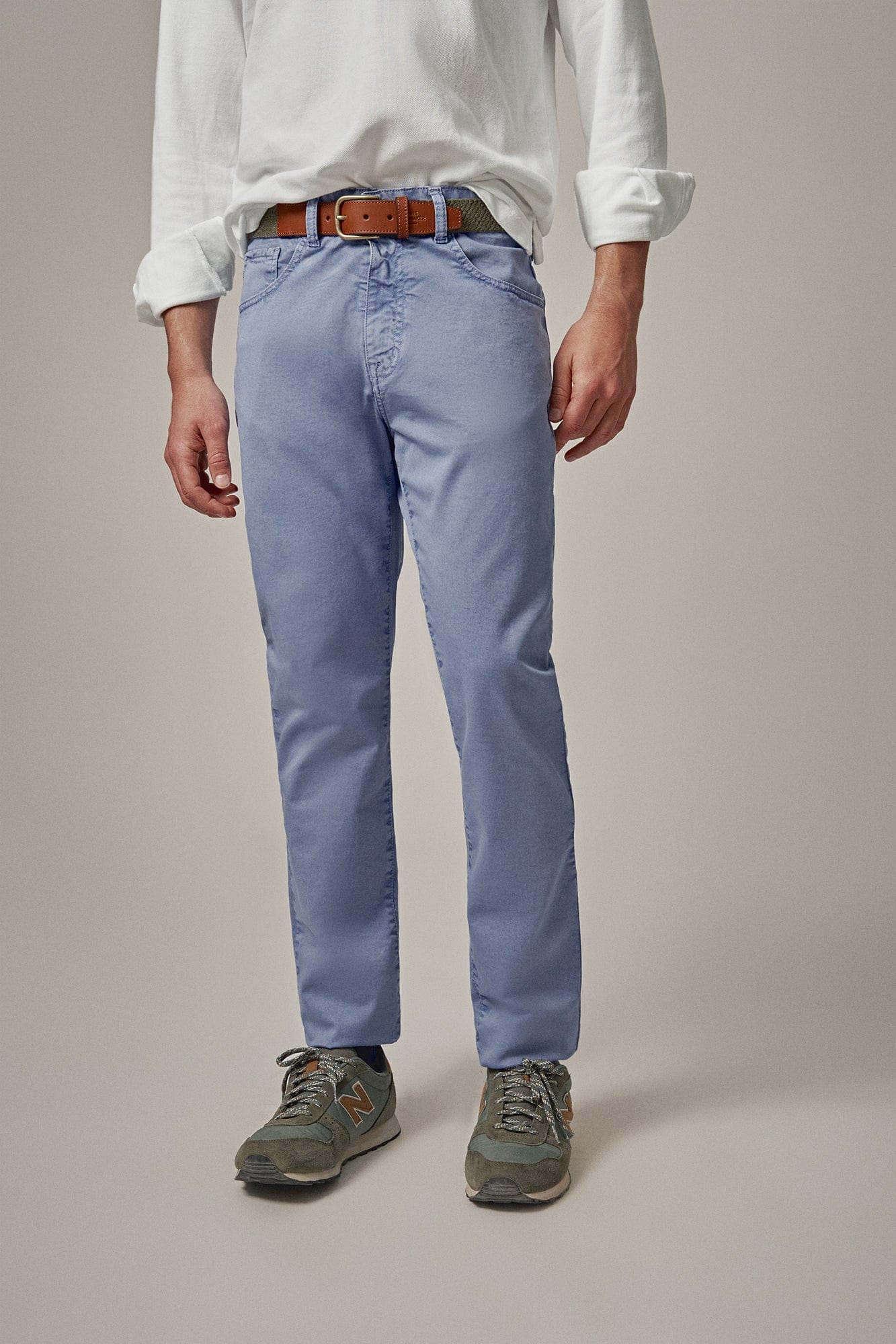 Pantalón Algodón Azul Bilbao
