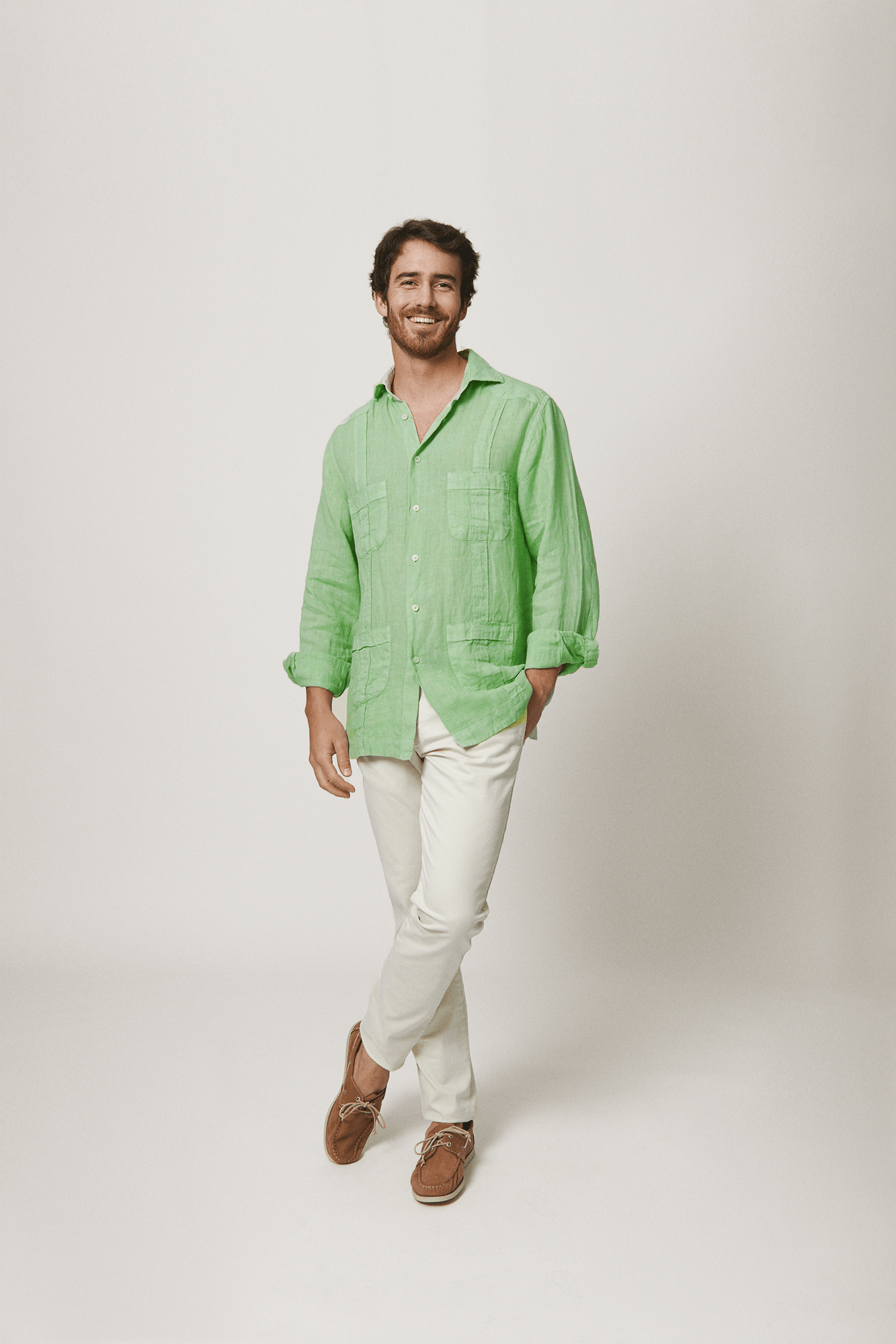 Guayabera Verde Salinas