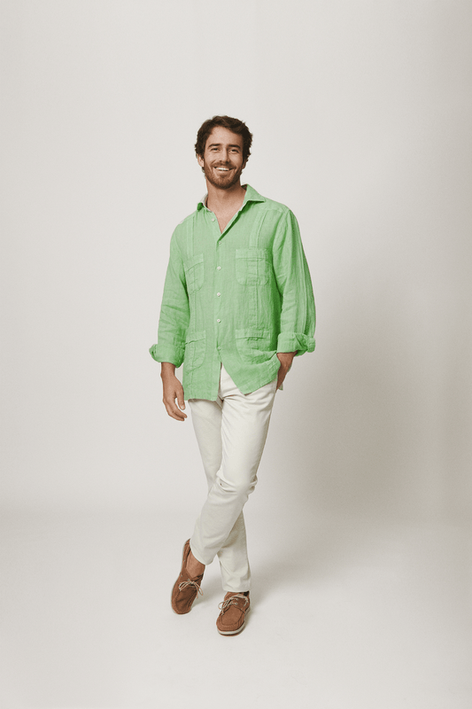 Guayabera Verde Salinas