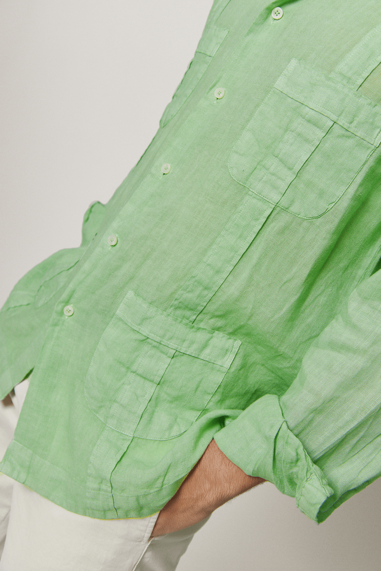 Guayabera Verde Salinas