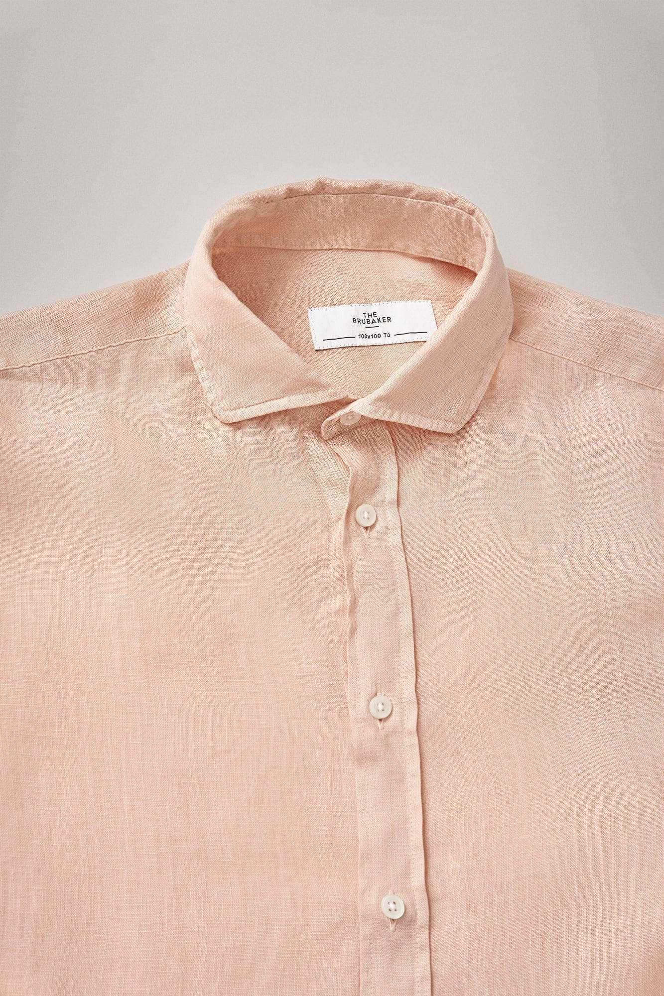 Camisa de Lino  Rosa