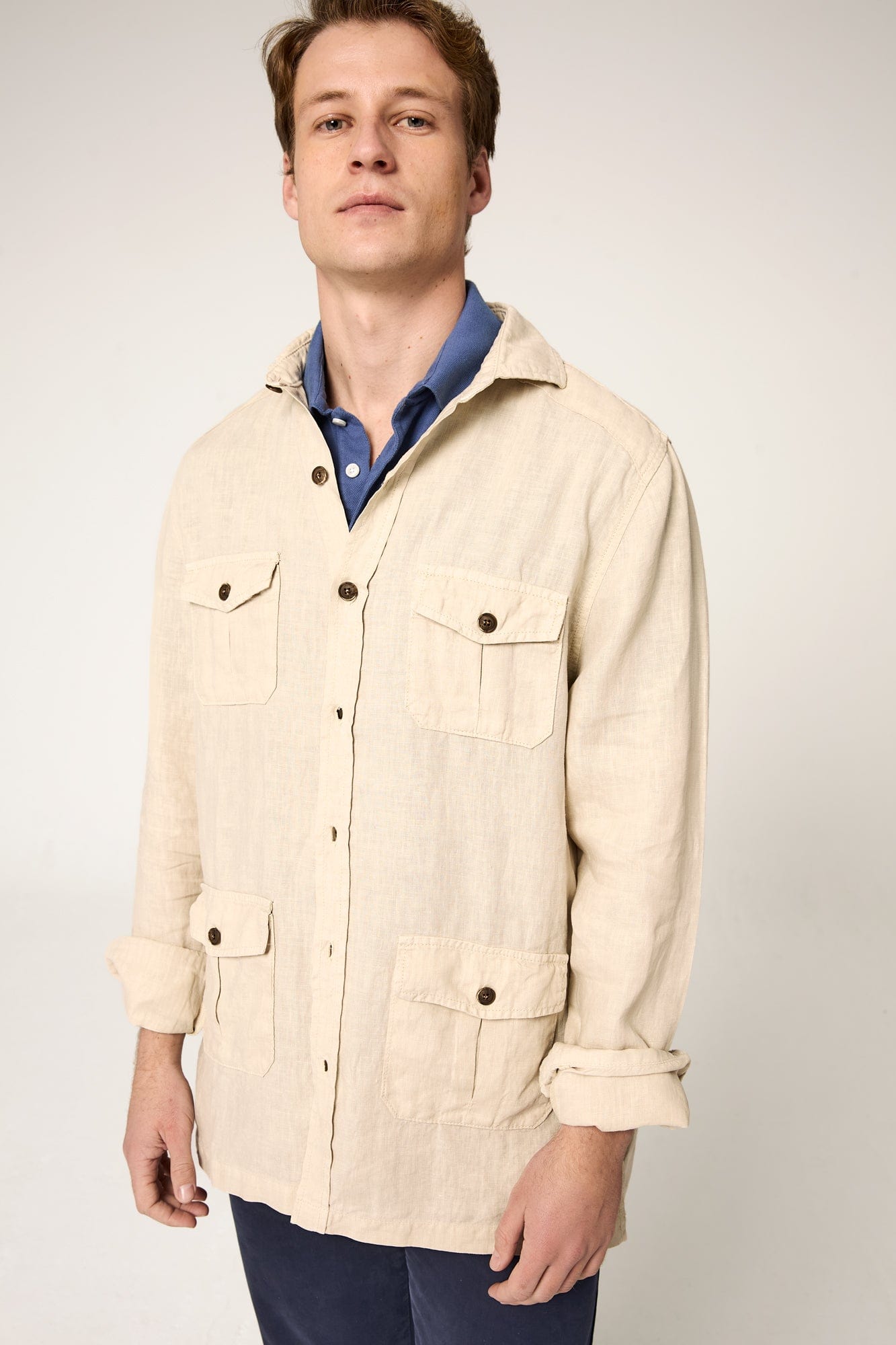 Sahariana Lino Beige