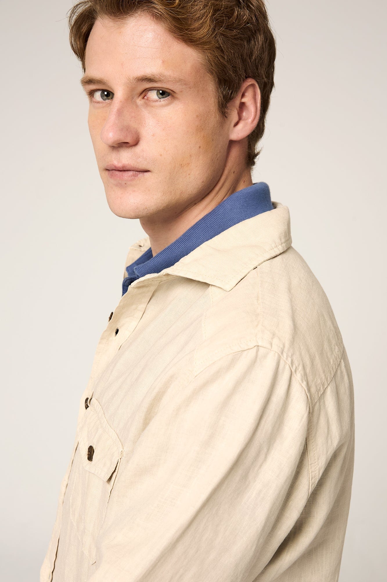 Sahariana Lino Beige