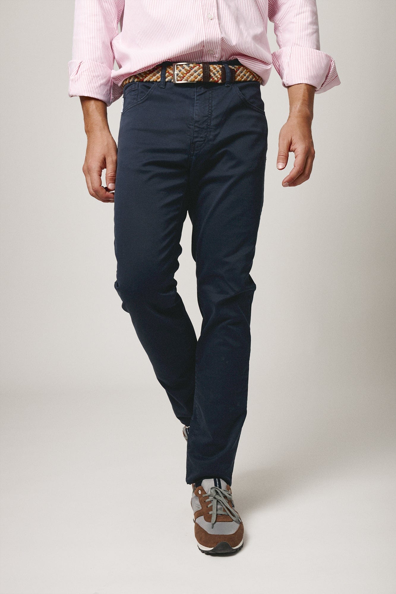 Pantalón algodón Azul Marino