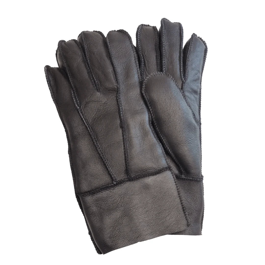 Guantes de Piel Napa con Forro de Borrego