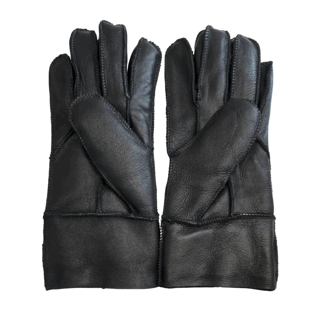 Guantes de Piel Napa con Forro de Borrego