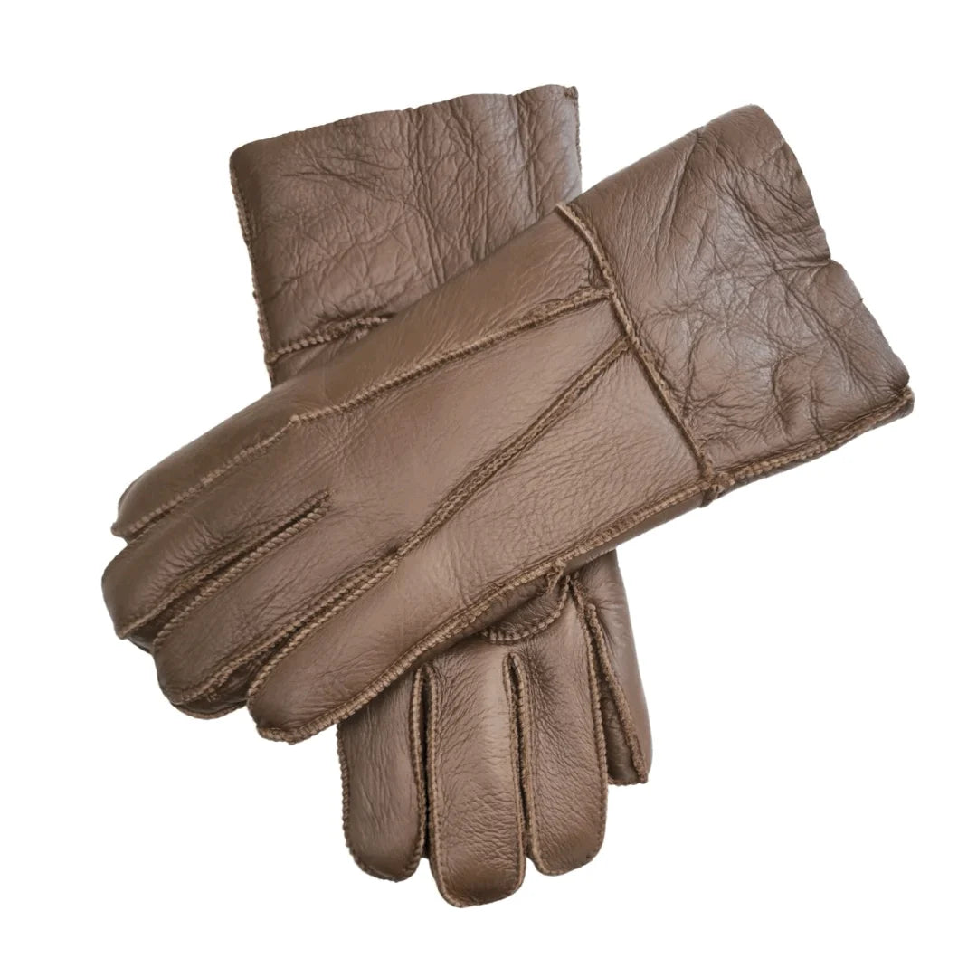 Guantes de Piel Napa con Forro de Borrego