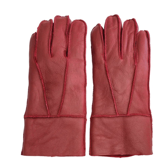 Guantes de Piel Napa con Forro de Borrego
