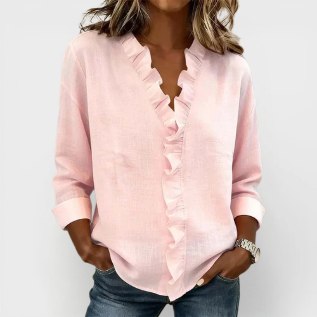 DELACROIX | Blouse à Volants Susan