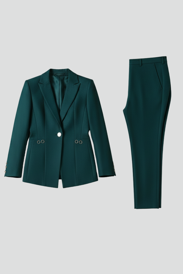 Selena | Blazer y Pantalón Recto