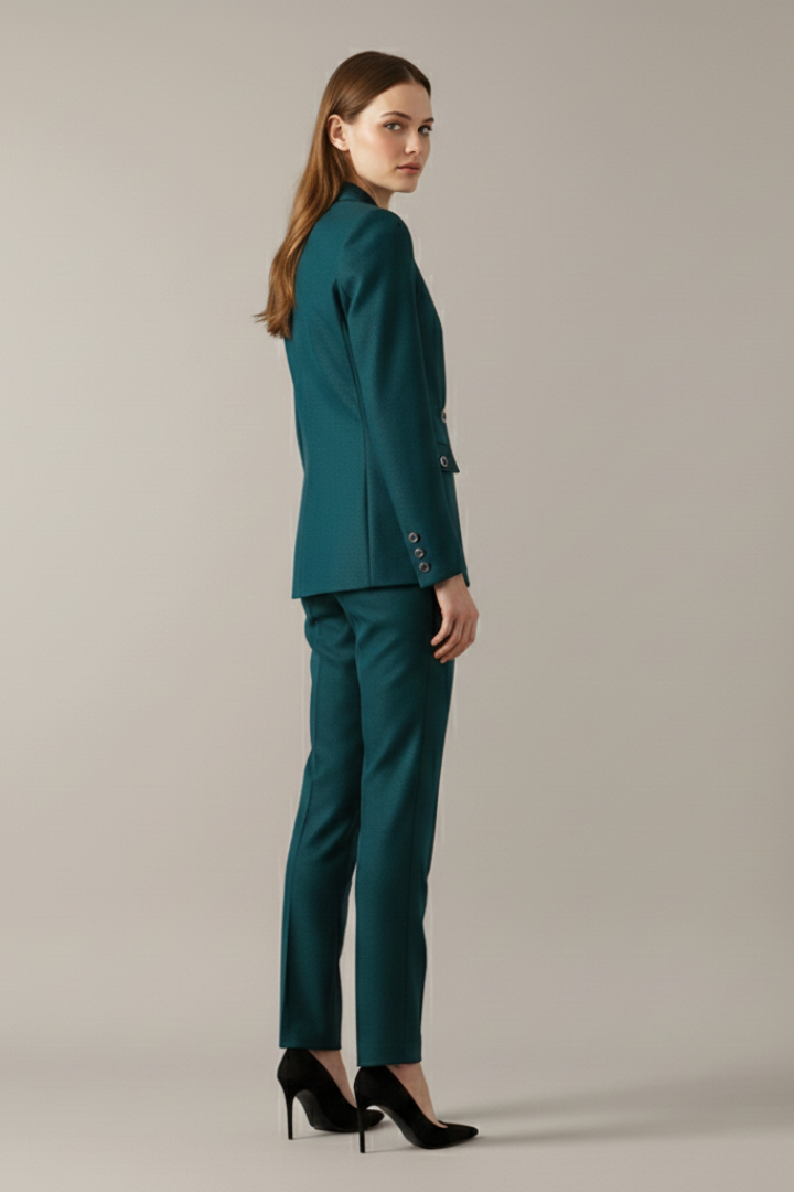 Selena | Blazer y Pantalón Recto