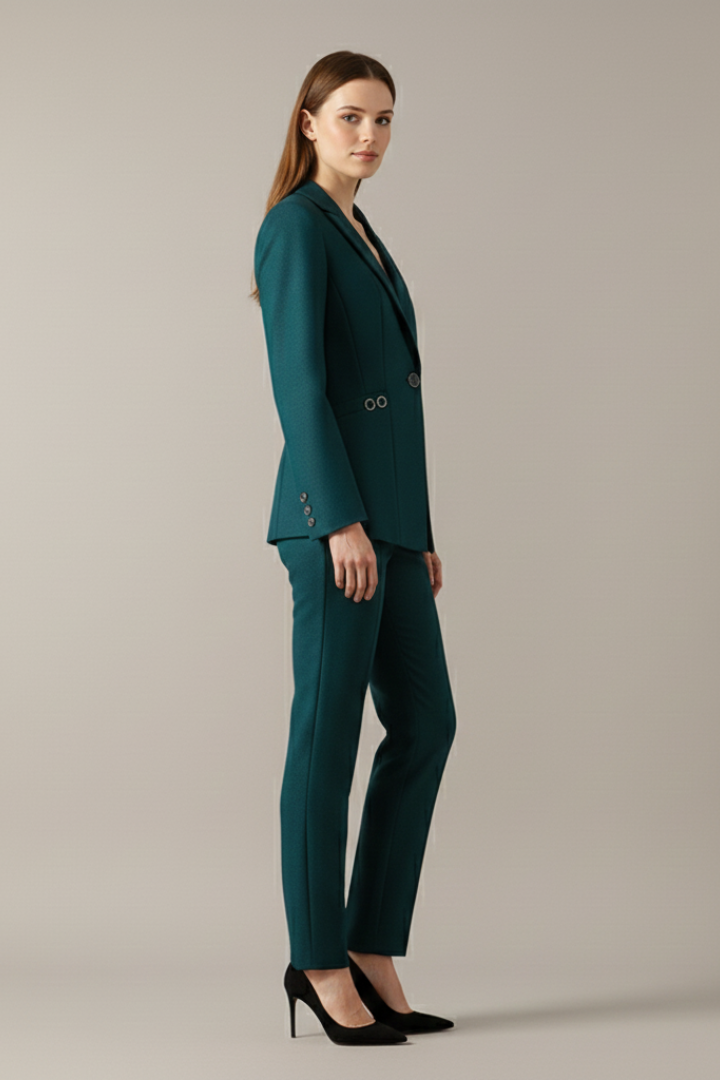 Selena | Blazer y Pantalón Recto