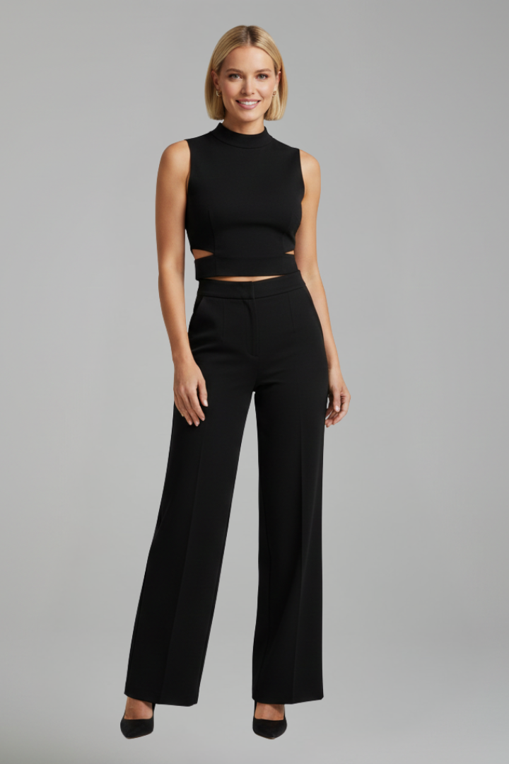 Saté | Conjunto Top y Pantalón de Talle Alto
