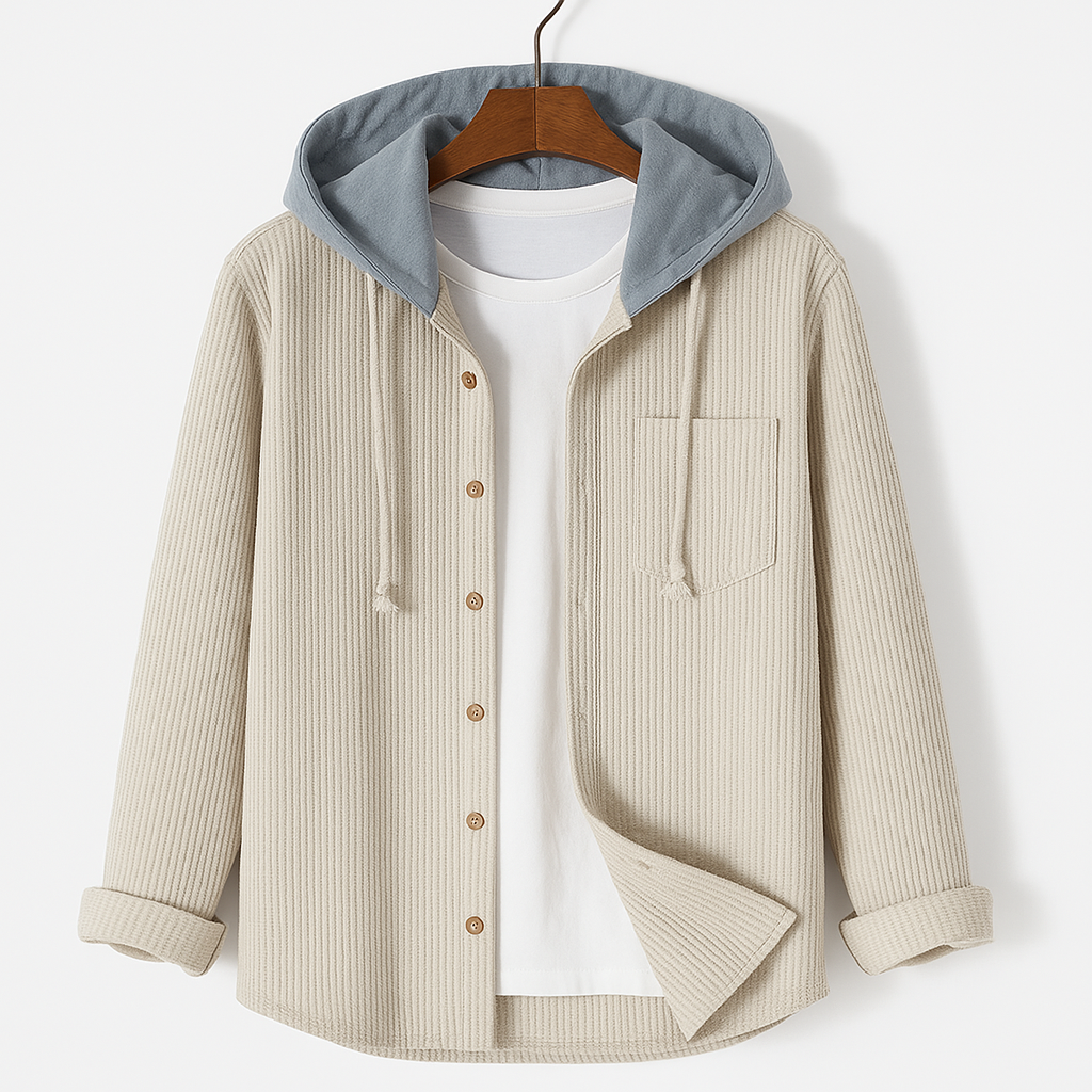 Dante | Sudadera de Pana con Capucha
