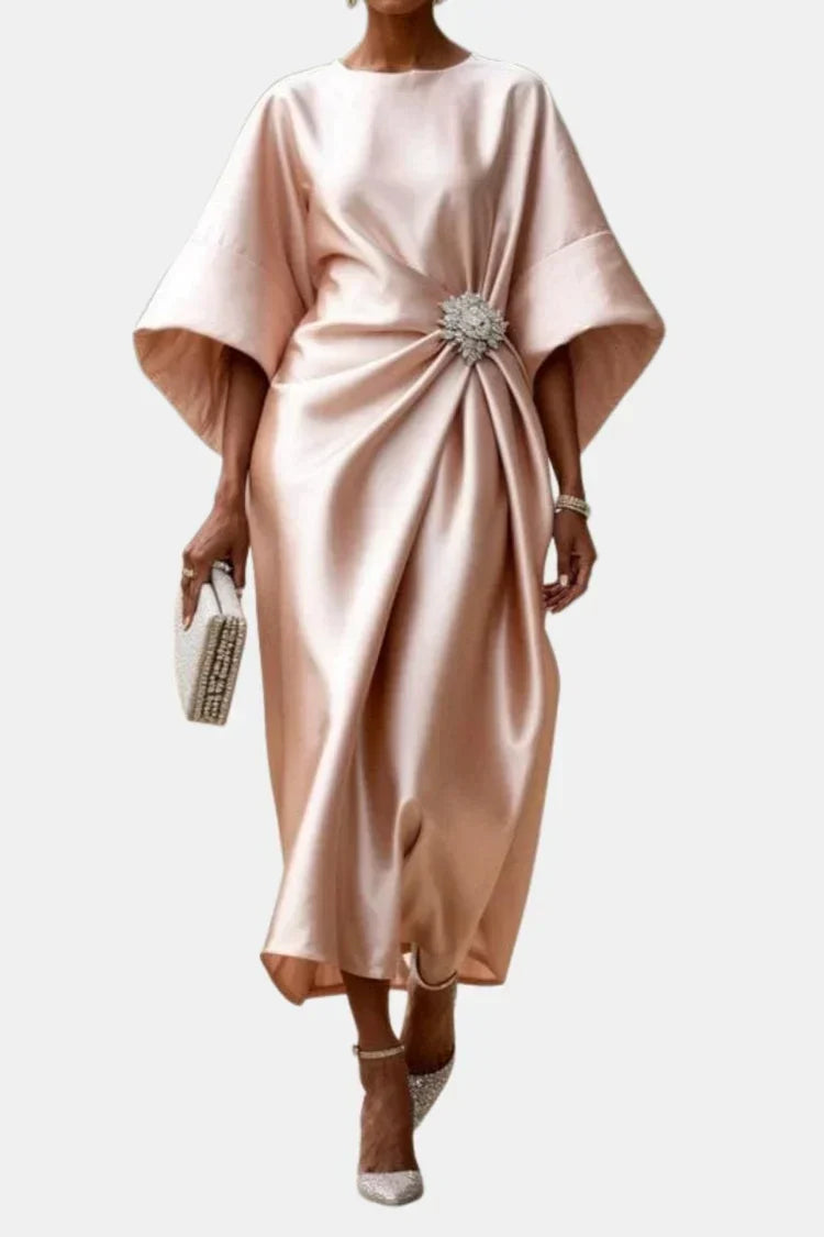 Isadora- Vestido de Satén Elegante