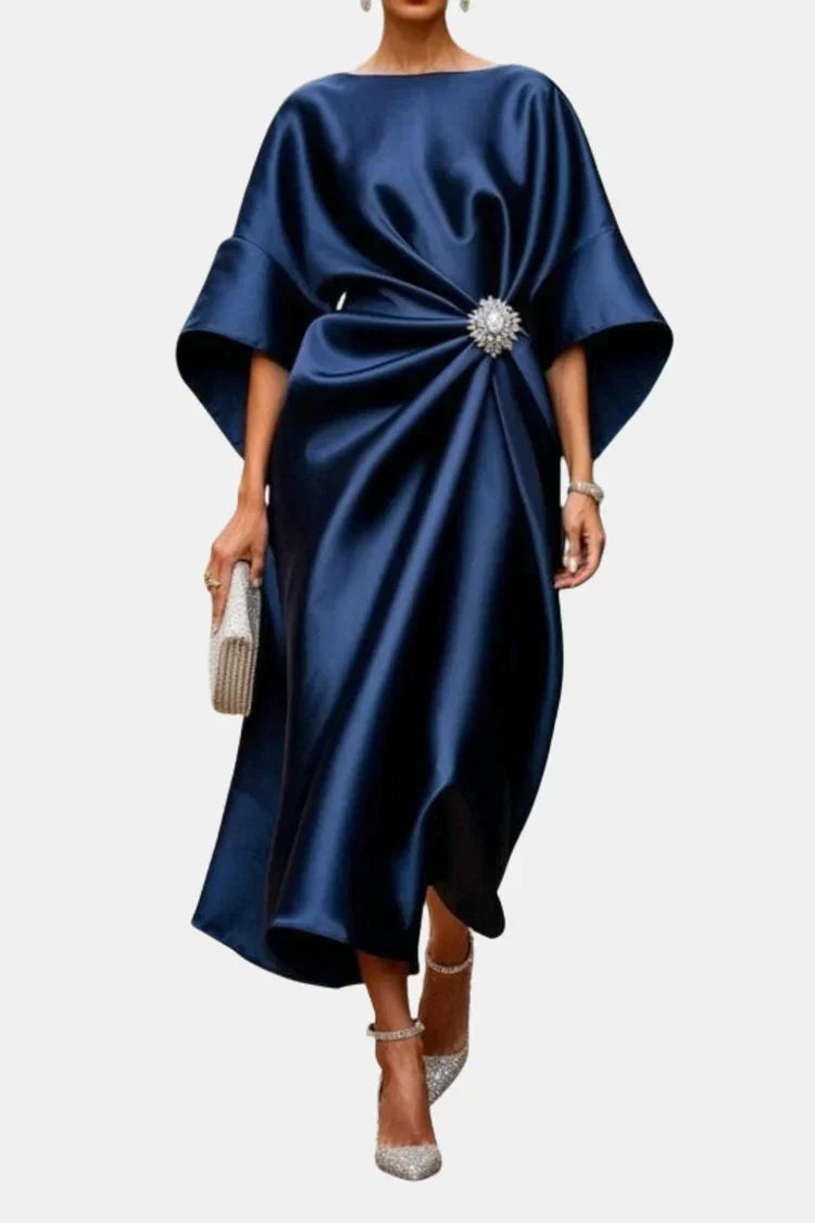 Isadora- Vestido de Satén Elegante