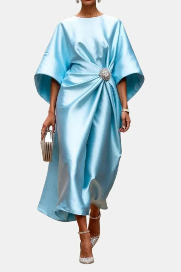 Isadora- Vestido de Satén Elegante