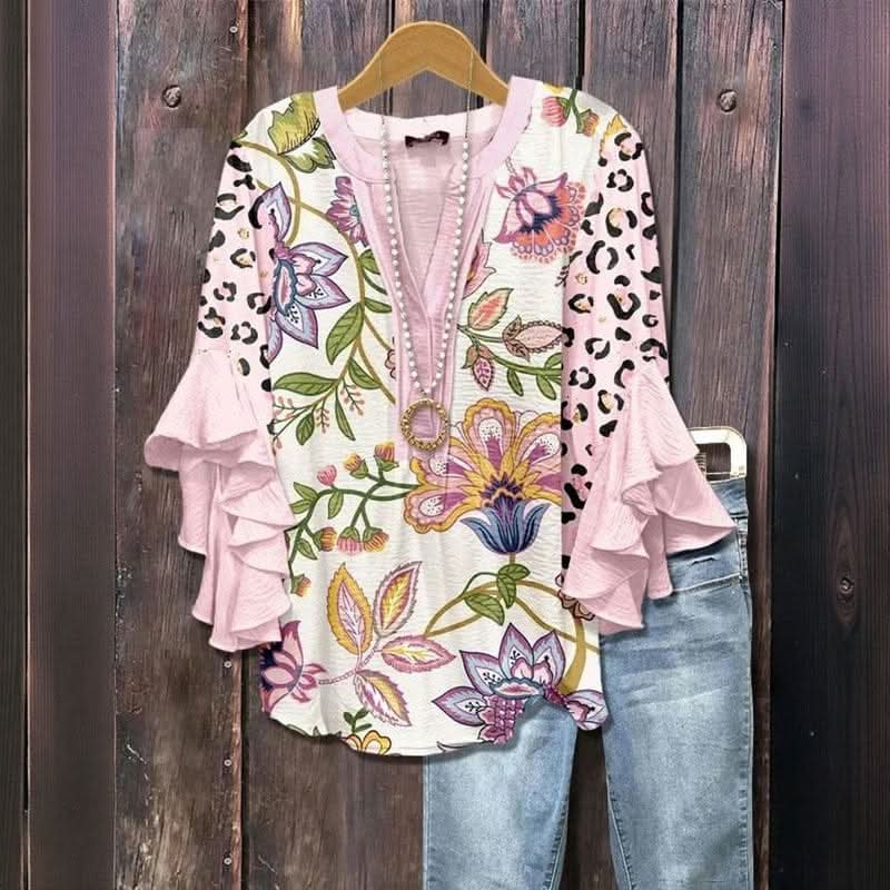 Blusa Elenora con Volantes