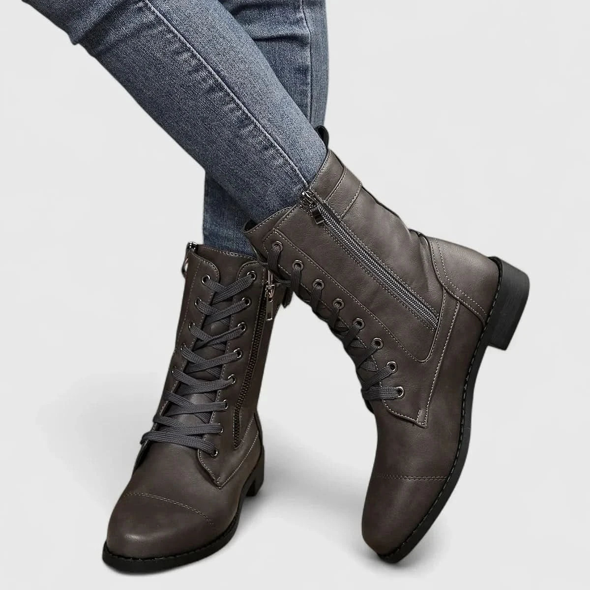 AINSWORTH - Botas de Cuero