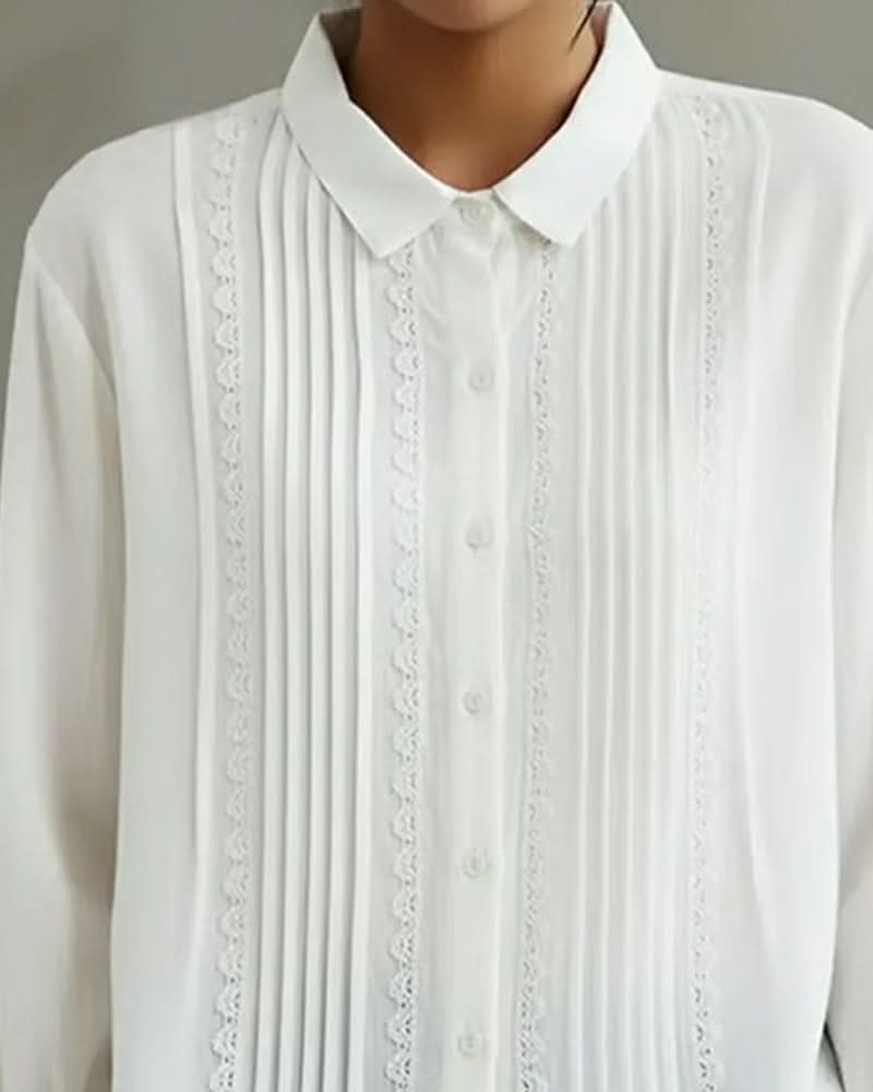 Blusa Amelia Plisada