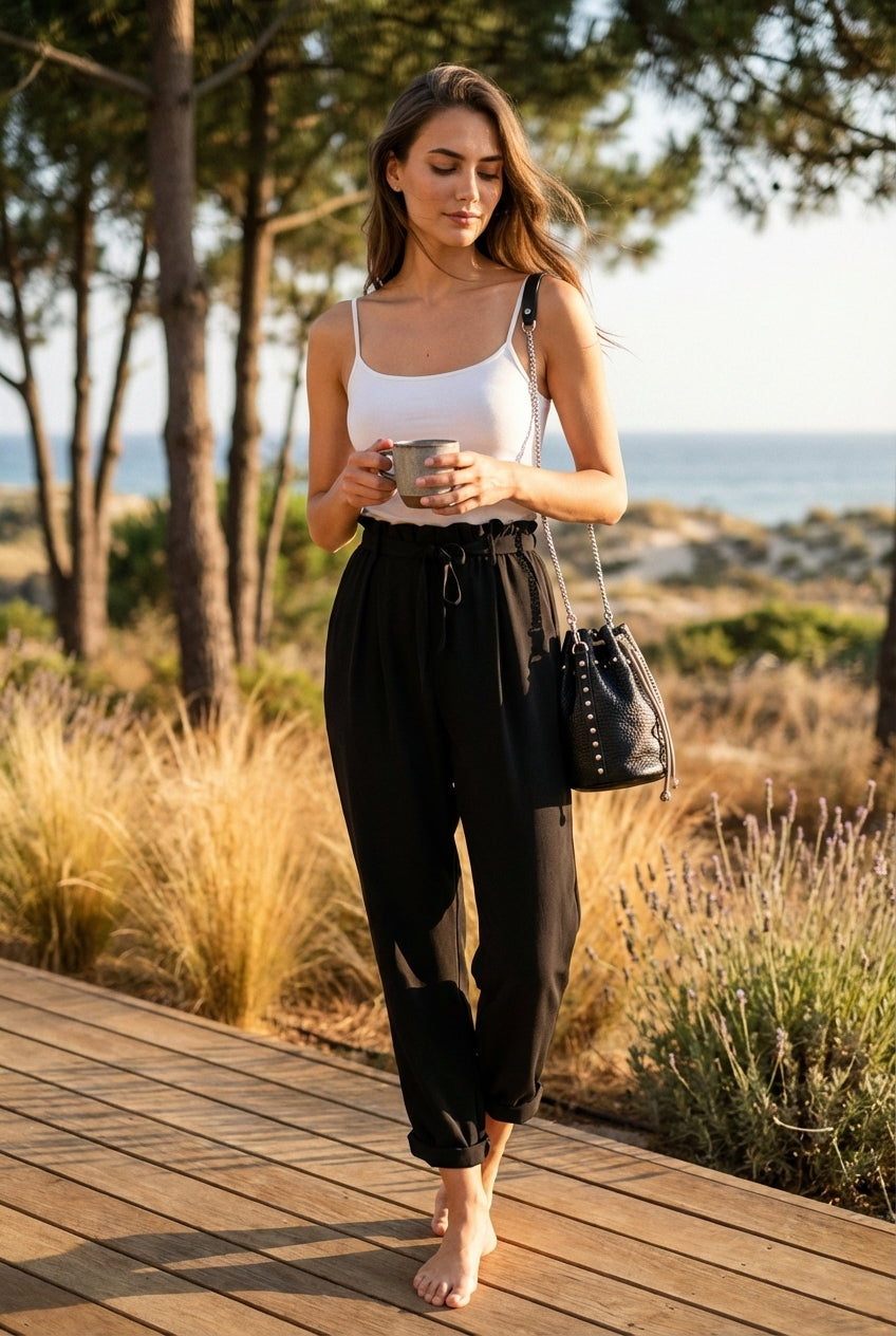 Bolso Beco Stud Elegancia Moderna