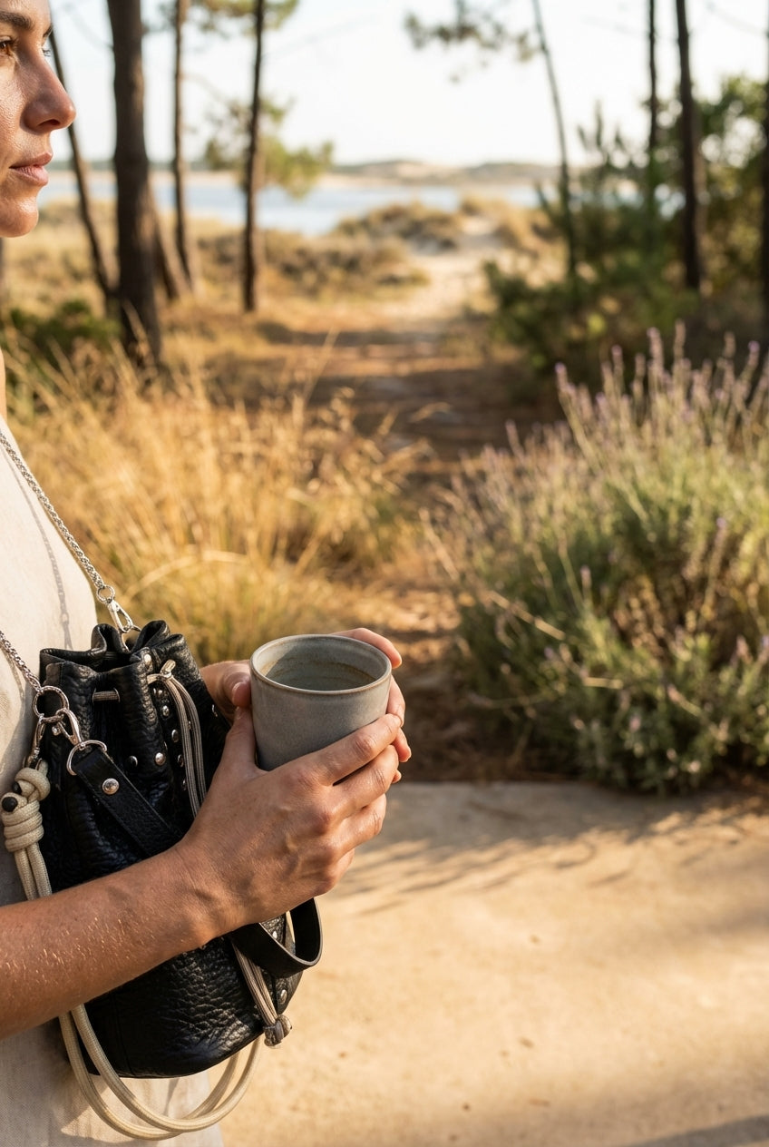 Bolso Beco Stud Elegancia Moderna