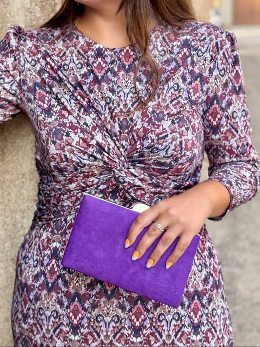 Bolso purpura