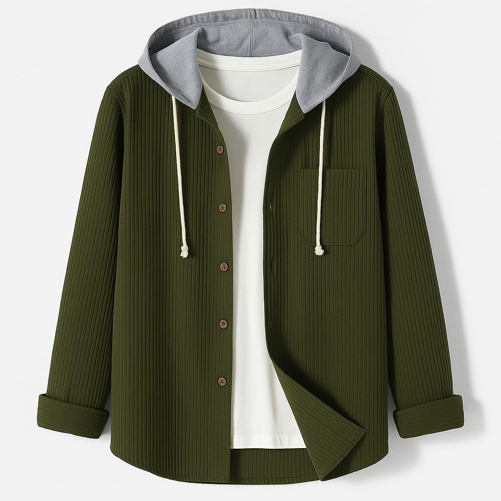 Dante | Sudadera de Pana con Capucha