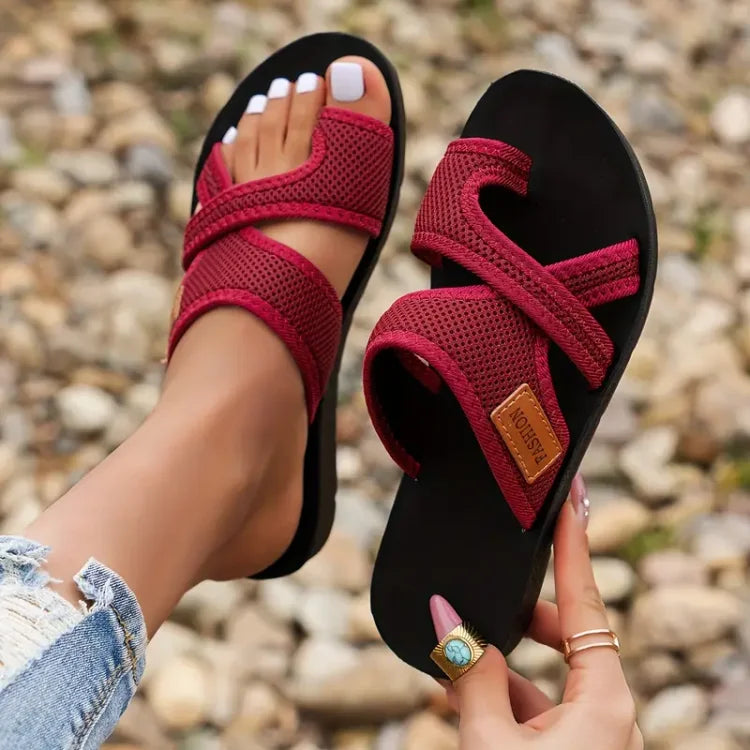 Sandalias ortopédicas para la corrección del Hallux Valgus