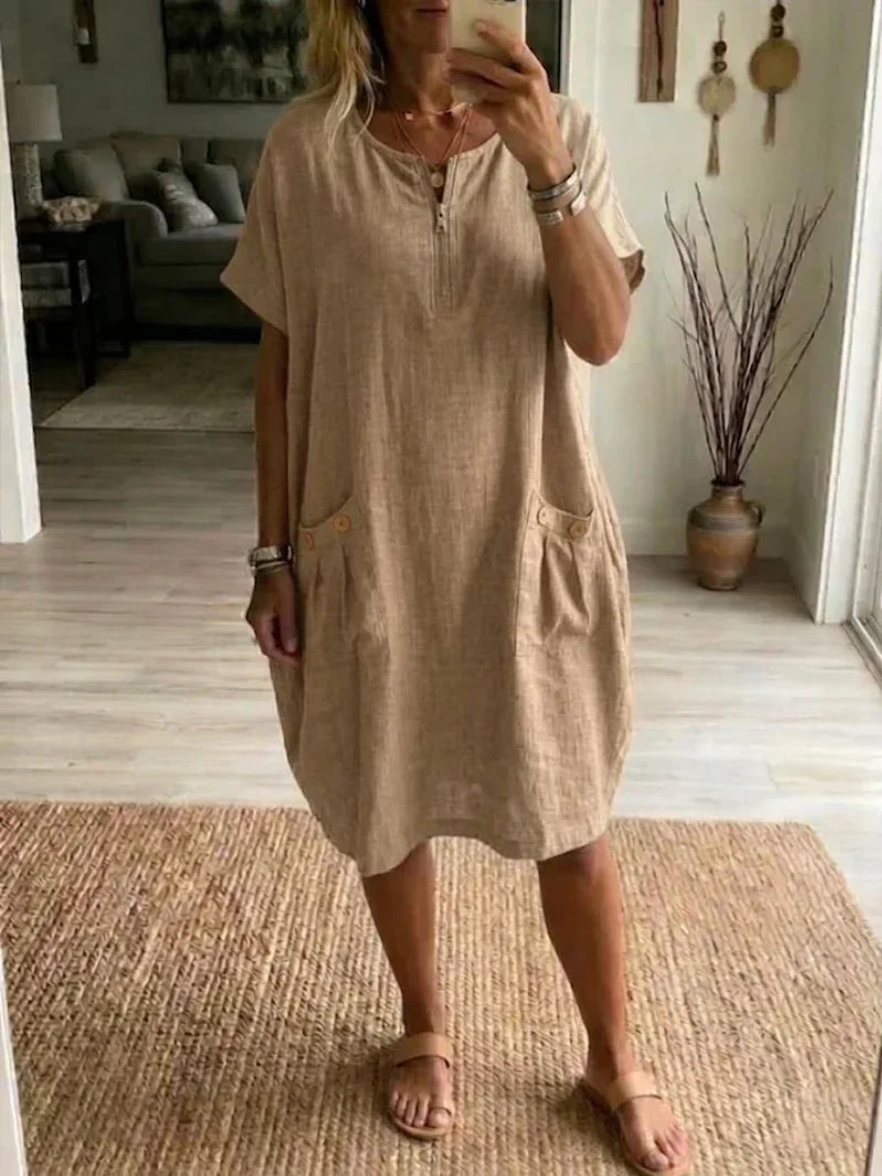 Teresa™ | Vestido Con Cremallera